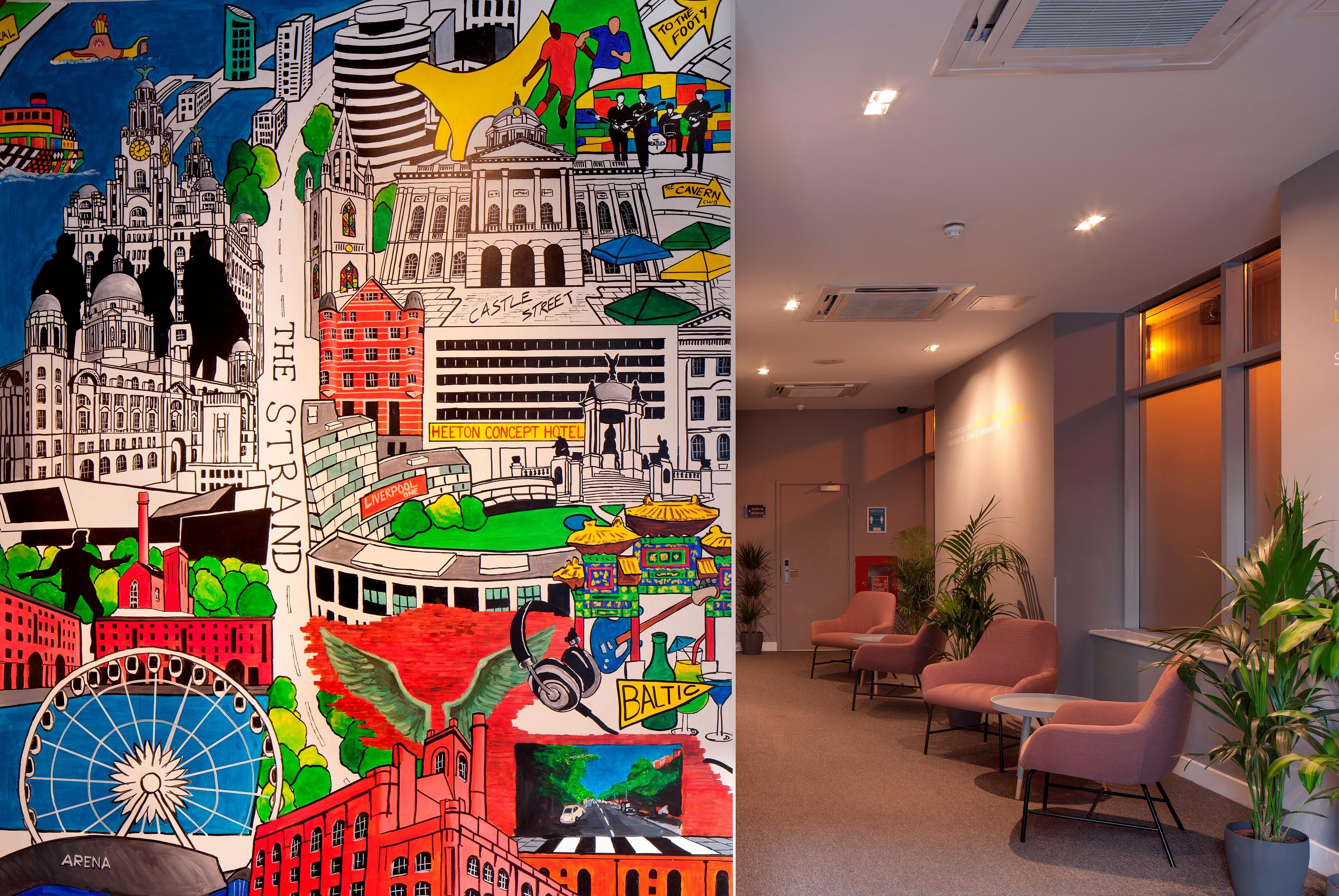 Heeton Concept Hotel - City Centre Liverpool Esterno foto